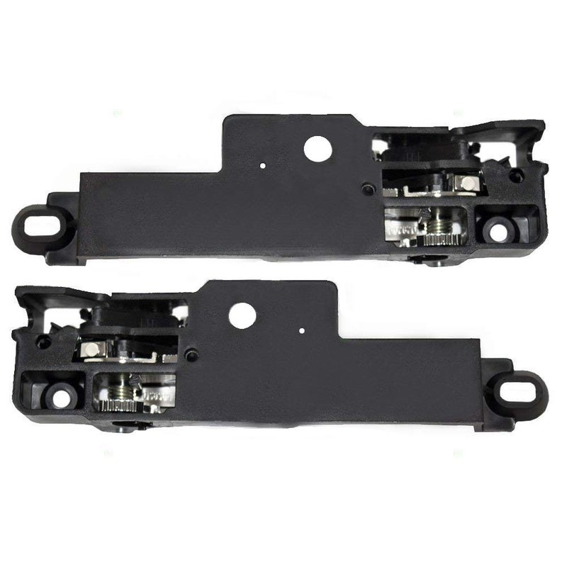 Eynpire 8306 Front Left & Front Right Interior Inside Inner Door Handle with Chrome Lever for 06-12 Ford Fusion/07-12 Lincoln MKZ/06 Lincoln Zephyr/06-11 Mercury Milan - 2 Pc Set - Image 2